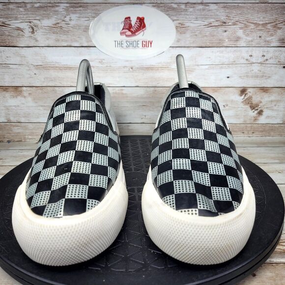 Mudd Brand Women Size 9 Checkerboard Rainbow Poppy-O Skater shoes - Picture 4 of 10